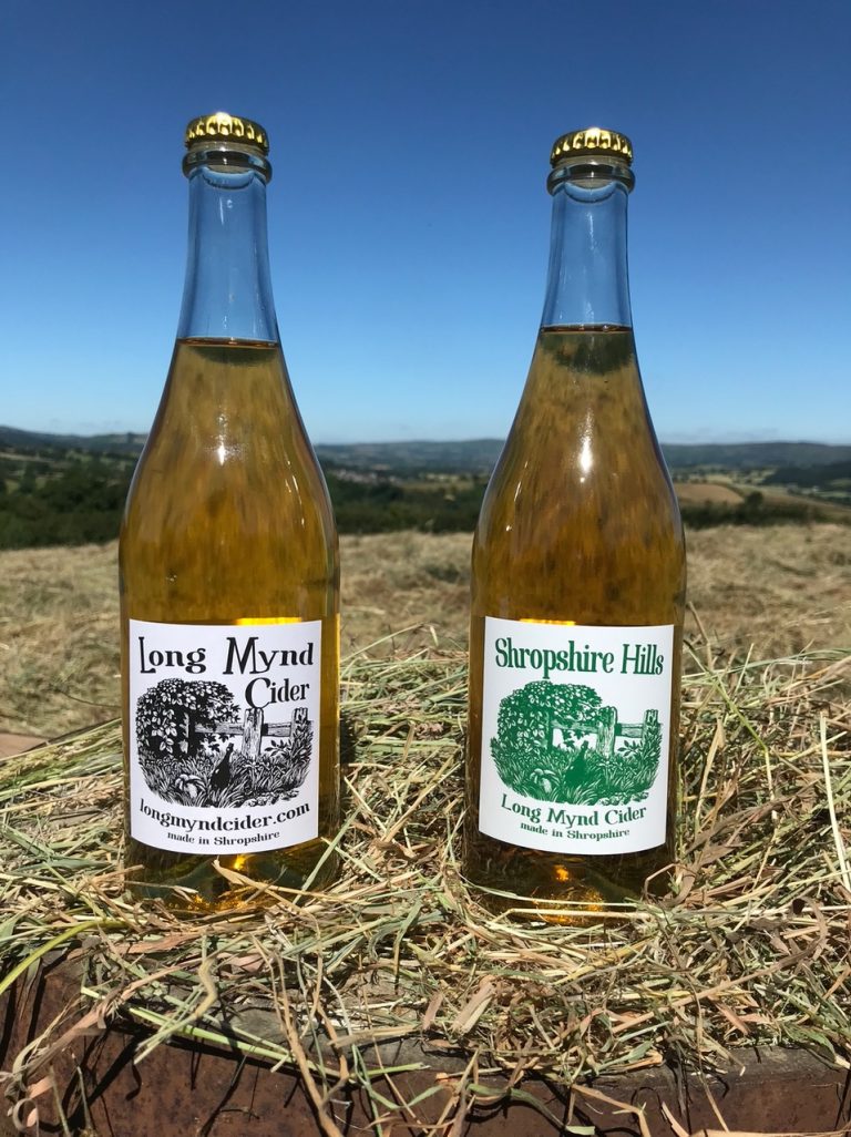 Shropshire Hills Bottled Cider Long Mynd Cider